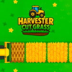 Harvester Cut Grass